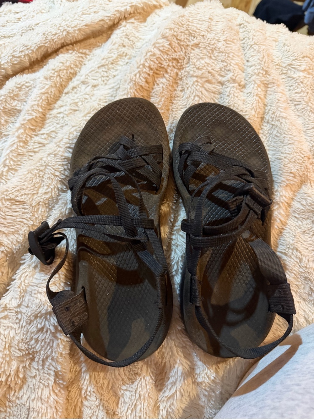 Chaco Women's Black Strappy Sport Sandals